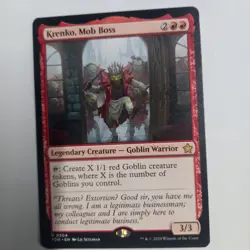Krenko, Mob Boss - MTG Foundations - Single Cards - Near Mint - Image 1