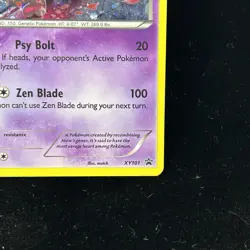 Pokemon TCG XY Promos Mewtwo #XY101 Holo Moderately Played Card - Image 4