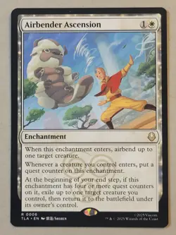 Airbender Ascension Avatar: The Last Airbender Regular TLA 6 mtg NM/M - Image 1
