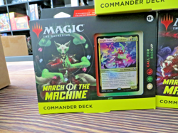 MTG March of the Machines Commander Decks Set of 5 Factory Sealed - Image 2