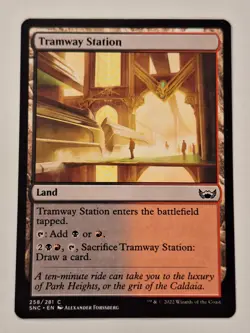 Tramway Station - Streets of New Capenna - Magic the Gathering MTG Nice! - Image 1