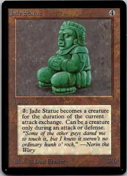 Jade Statue U Beta Edition NM - Image 1
