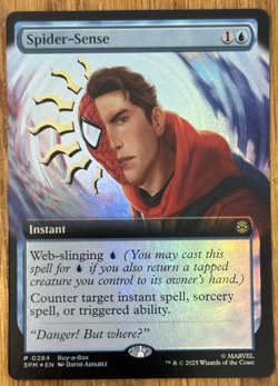 MTG Marvel Spider-Man, Spider-Sense - Buy A Box Foil - Image 1