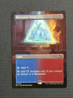 Magic The Gathering Riverpyre Verge Borderless Aetherdrift Non-foil - Image 1