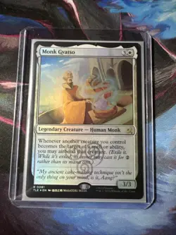 WOTC Avatar: The Last Airbender: Eternal-Legal Monk Gyatso (R) (Foil) NM - Image 1