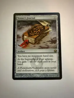 MtG Venser's Journal Scars of Mirrodin Regular 220/249 Near Mint - Image 1