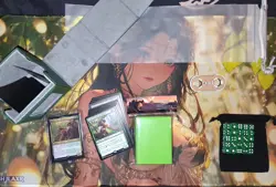 Magic The Gathering Commander Deck Black Green Elves In Space - Image 1