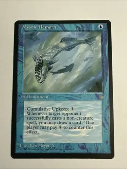 MTG Mystic Remora (ICE) Ice Age Regular Common 87 - Image 1