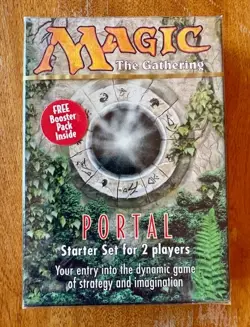 1997 MTG Magic the Gathering Portal Starter Set for 2 Players Factory Sealed - Image 1
