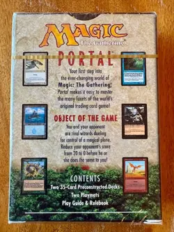 1997 MTG Magic the Gathering Portal Starter Set for 2 Players Factory Sealed - Image 2