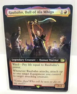 Raubahn, Bull of Ala Mhigo (Extended Art) Final Fantasy Foil - Image 1