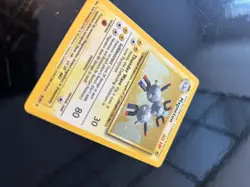 Pokemon Magneton 9/102 Holo Rare 1999-2000 4th Print UK Base Set Rare Played - Image 3