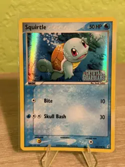 Pokemon 2006 Squirtle Holo Stamp 63/100 Crystal Guardians LP - Image 1