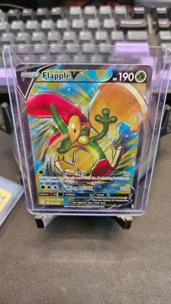 Flapple V 143/163 Full Art Holo Ultra Rare |2019 SWSH: Battle Styles |Pokemon - Image 1