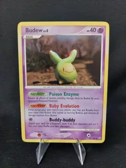 Budew 33/100 - Yuka Morii 2008 Vintage Stormfront Pokemon TCG - LP/MP - Image 1