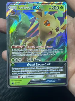 Pokemon Leafeon GX - Promo Holo SM Promos 2016 SM146 LP - Image 5
