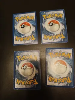 4x Vintage Reverse Holo Pokemon Karten Sammlung | DE + EN | w/ Rare Versch. Sets - Image 2