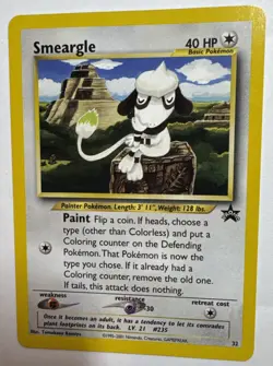 Pokemon Vintage Smeargle 32/53 Wotc Promo - Image 1