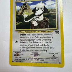 Pokemon Vintage Smeargle 32/53 Wotc Promo - Image 3