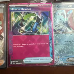 Pokemon TCG Scarlet And Violet (Ex, Aspec, Trainer) Full Art Lot of 10 Near Mint - Image 4