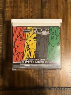 Pokemon Center Evolving Skies Elite Trainer Box ETB Sealed NEW TCG W/ Hard Case - Image 1