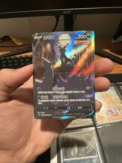 Pokemon Umbreon V Alt Art 085/069 SR Korean Eevee Heroes s6a NM Moonbreon - Image 1