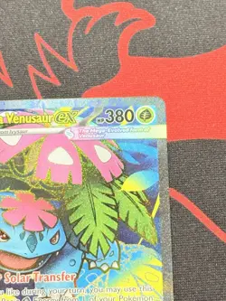 Mega Venusaur Ex 155/132 Full Art Pokemon Mega Evolutions Base ENG Near Mint - Image 4