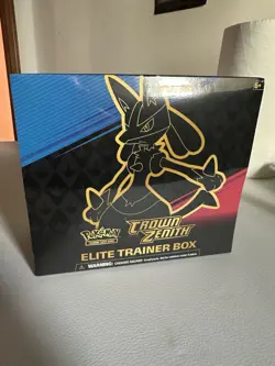 Pokemon ETB CROWN ZENITH ELITE TRAINER BOX SEALED - Image 1