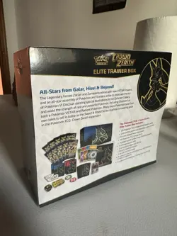 Pokemon ETB CROWN ZENITH ELITE TRAINER BOX SEALED - Image 3