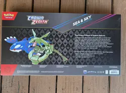 Pokemon Crown Zenith Sea And Sky Premium Collection Factory Sealed - Image 2