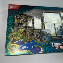 Pokemon Crown Zenith Sea & Sky Premium Collection Rayquaza Kyogre 14 Pks Sealed - Image 2