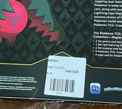 Pokemon TCG - Crown Zenith Regidrago V Box, 4 booster packs- New Factory Sealed - Image 2