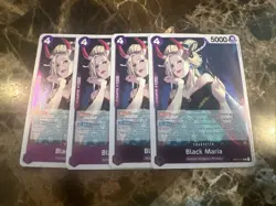 FULL PLAYSET: Black Maria OP01-111 One Piece Romance Dawn Foil x4 - Image 1
