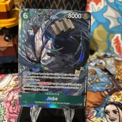 Jinbe SR Alt OP11-031 Alternate Art One Piece English - A Fist of Divine Speed - Image 1