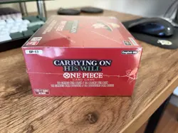 One Piece Carrying On His Will OP-13 English Booster Box Factory Sealed - Bandai - Image 3