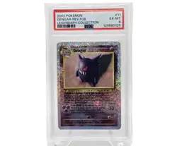 Gengar 11/110 Legendary Collection Reverse Holo EX-MT PSA 6 Pokemon 2002 CLEAN - Image 1