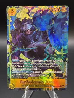 One Piece CCG - Bartholomew Kuma (Alt Art) OP12-119 SEC - Legacy of the Master - Image 1
