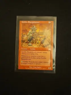 MTG Goblin Sharpshooter - Onslaught - *RARE* #207 NM Magic The Gathering - Image 1
