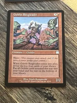 4x Goblin Ringleader - Apocalypse - Magic The Gathering LP MTG - Image 4