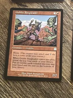 4x Goblin Ringleader - Apocalypse - Magic The Gathering LP MTG - Image 5