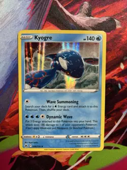 Pokemon TCG Kyogre 036/159 Crown Zenith Cosmos Holo Rare from Sea And Sky Box NM - Image 1