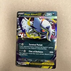 Mega Absol Ex Pokemon Prize Pack Series 8 Promo Pokemon Card NM/LP - Image 1