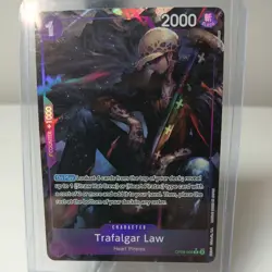 One Piece Card Game Trafalgar Law (Parallel) OP09-069 Rare NM English - Image 1