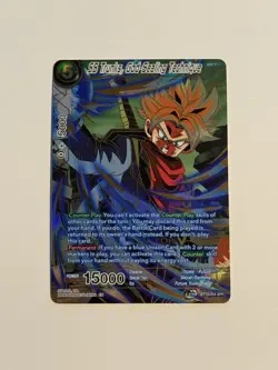 SS Trunks, God Sealing Technique BT10-044 SPR Dragon Ball Super Card Game - Image 1