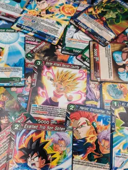 Dragon Ball Super Card Game Lot 1000 Cards Common/Uncommon - Image 1
