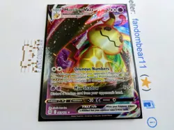 Mimikyu VMAX ULTRA RARE card 069/172 SWSH Brilliant Stars 2022 Pokemon LP/MP - Image 2