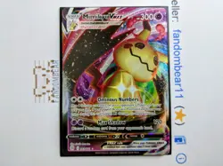 Mimikyu VMAX ULTRA RARE card 069/172 SWSH Brilliant Stars 2022 Pokemon LP/MP - Image 3
