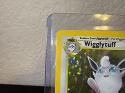 Pokemon TCG Wigglytuff Holo Rare Card 16/64 Unlimited Jungle 1999 - Image 4