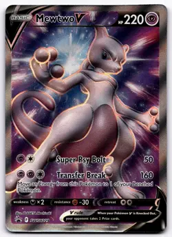 Mewtwo V - SWSH229 SWSD Promo SWSH: Sword & Shield Promo Cards NM - Image 1