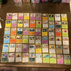 Pokemon lucky Card Lot of 60 Rare/Holo/ WHAT U C U GET LOT# 52 - Image 1